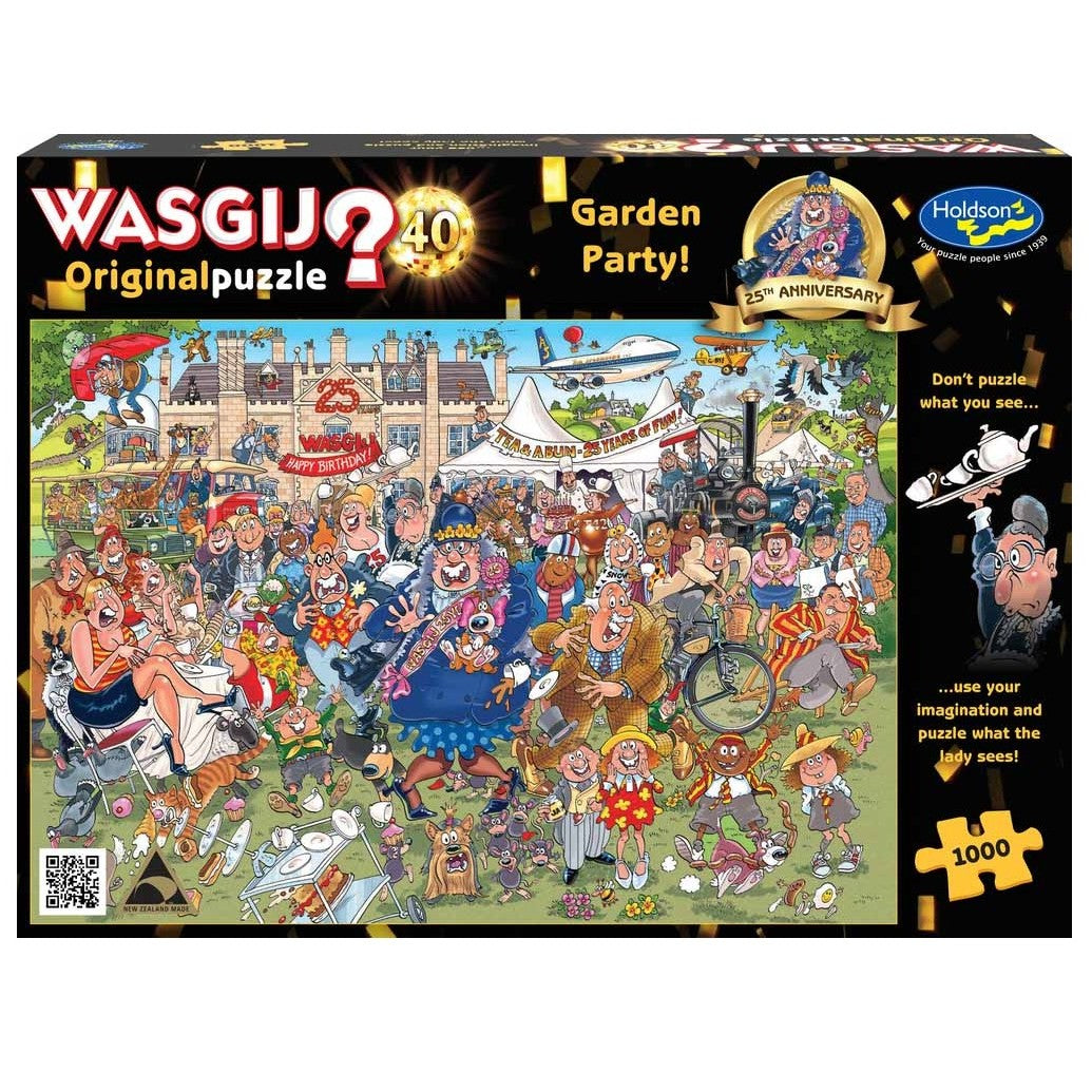 Wasgij Original #40 Garden Party! 1000 Piece Puzzle