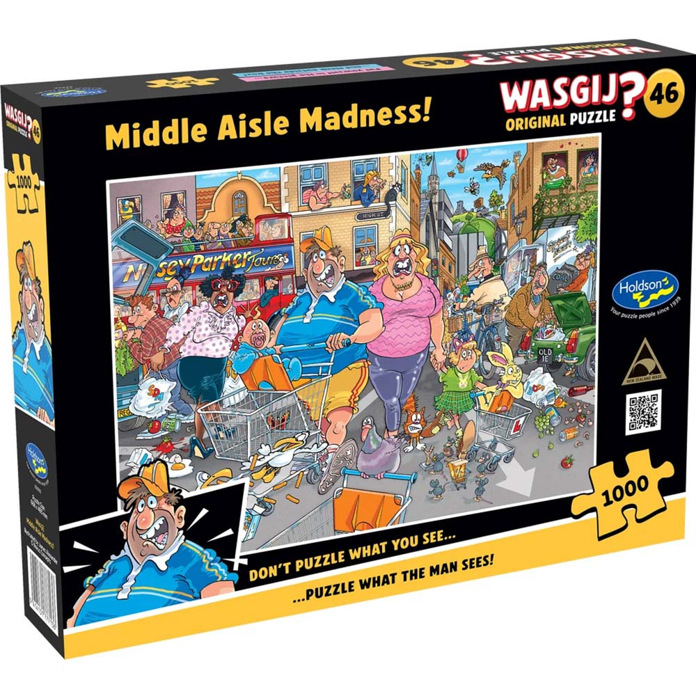 Wasgij Original #46 Middle Aisle Madness! 1000 Piece Jigsaw Puzzle