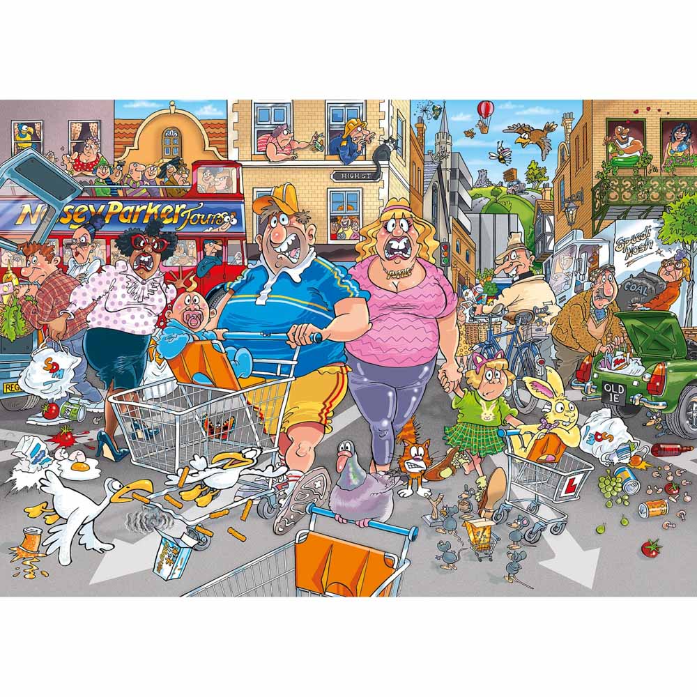 Wasgij Original #46 Middle Aisle Madness! 1000 Piece Jigsaw Puzzle