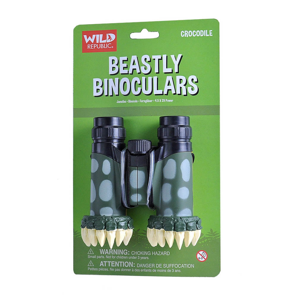 Wild Republic Binoculars - Beastly Croc.