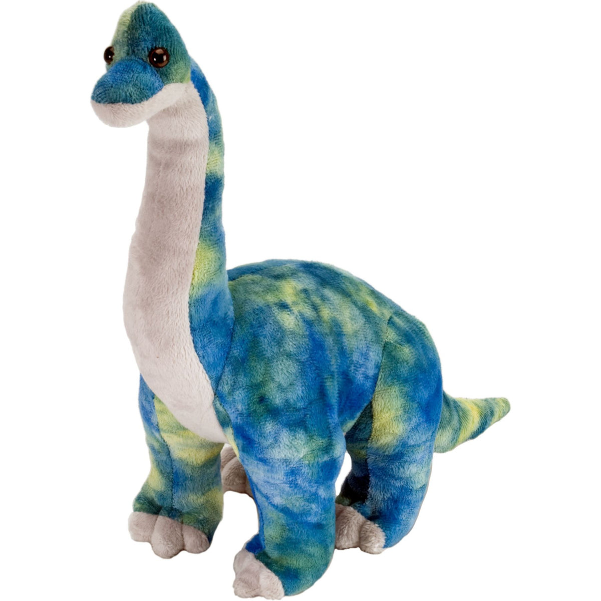 Wild Republic Dinosauria 10 Inch Mini Plush - Brachiosaurus toy.