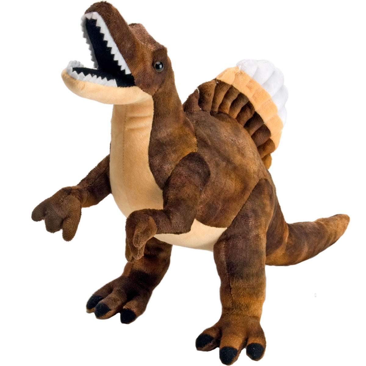 Wild Republic Dinosauria 10 Inch Mini Plush - Spinosaurus toy.