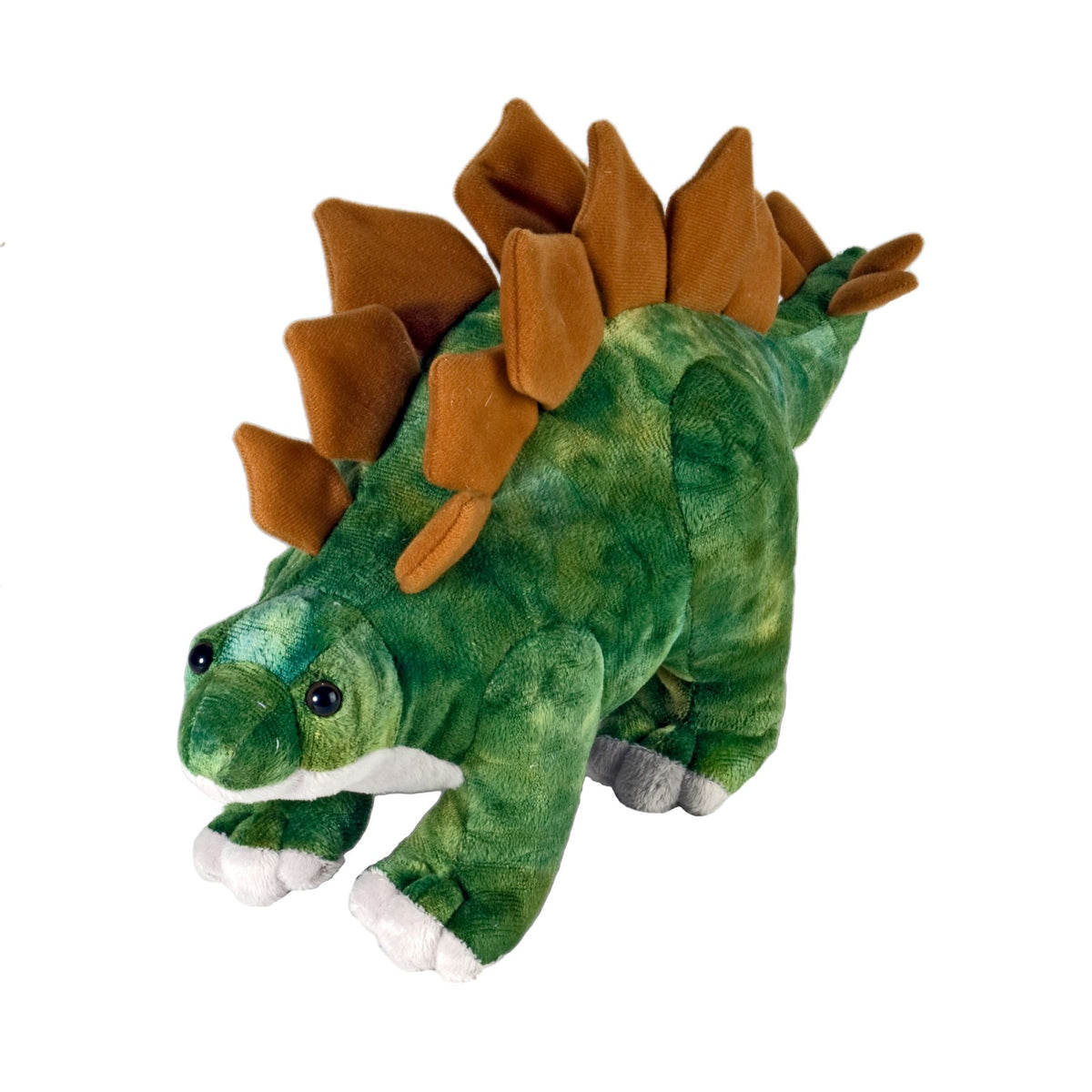 Wild Republic Dinosauria 15 Inch Plush - Stegosaurus toy.