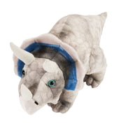 Wild Republic Dinosauria 15 Inch Plush - Triceratops toy.