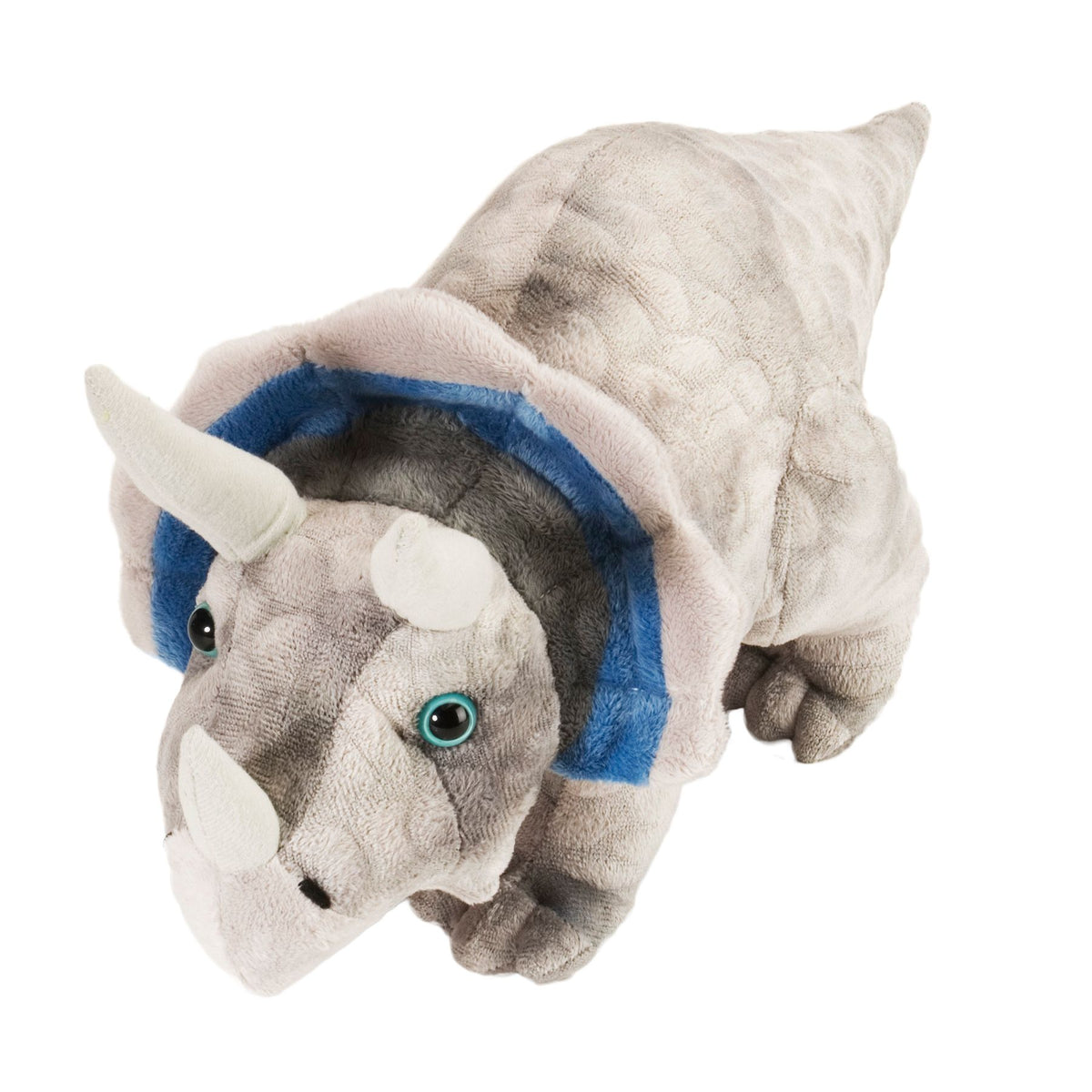 Wild Republic Dinosauria 15 Inch Plush - Triceratops toy.