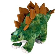 Wild Republic Dinosauria Dinosaur 10 Inch Mini Plush - Stegosaurus toy.