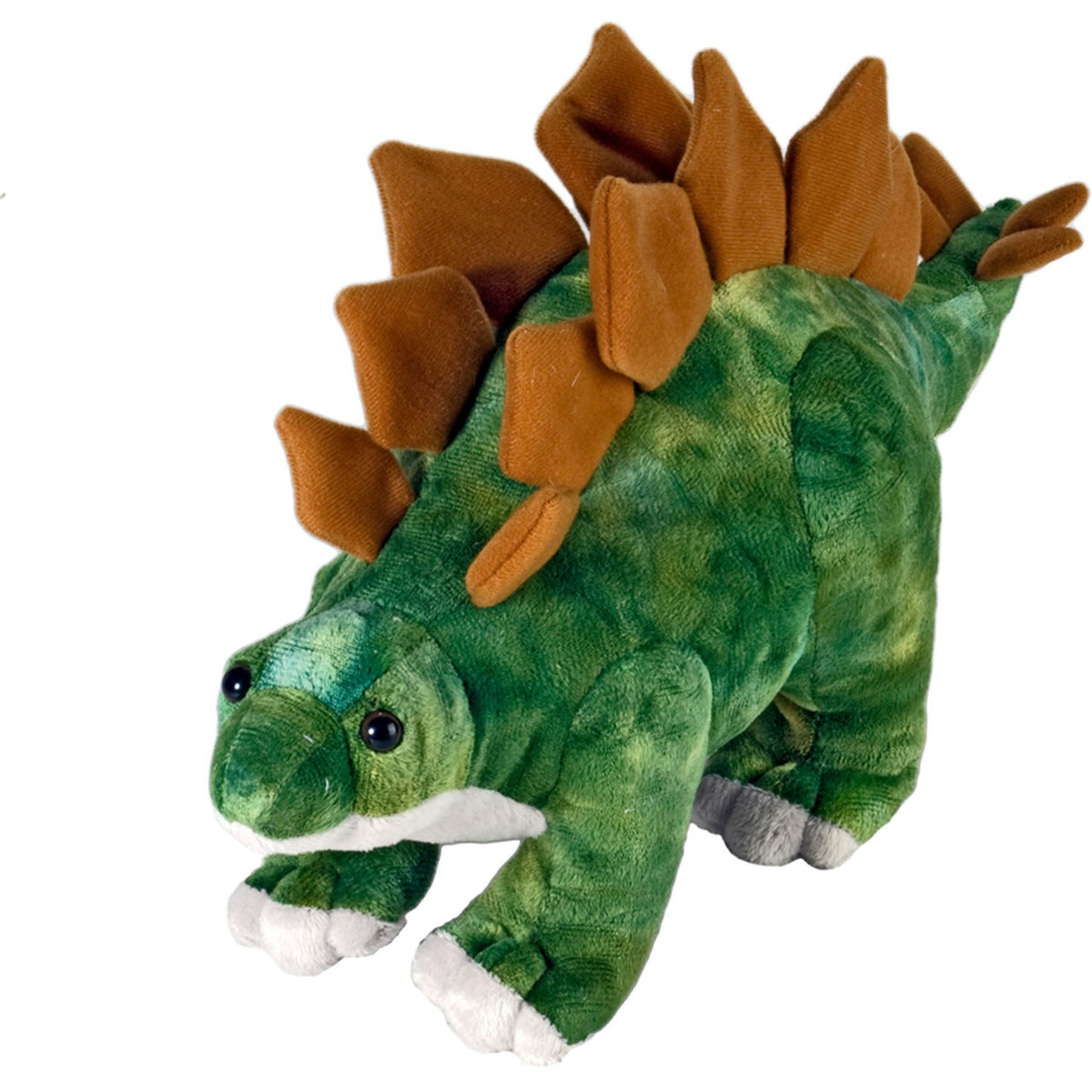 Wild Republic Dinosauria Dinosaur 10 Inch Mini Plush - Stegosaurus toy.