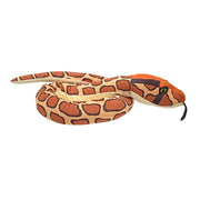 Wild Republic Eco Snake 54 Inch Plush - Burmese Python.