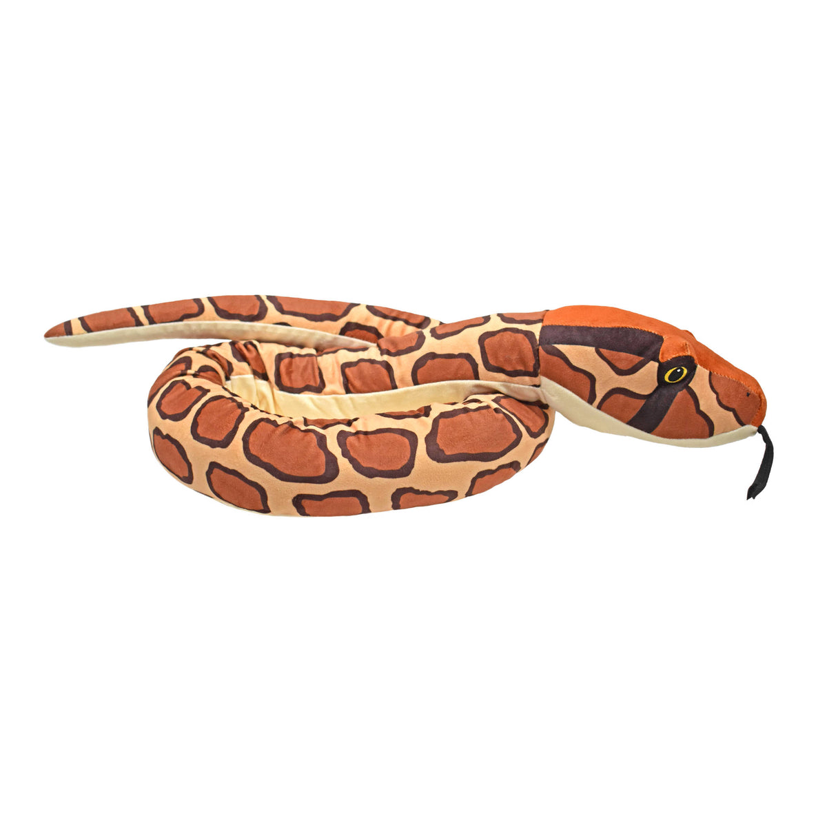 Wild Republic Eco Snake 54 Inch Plush - Burmese Python.