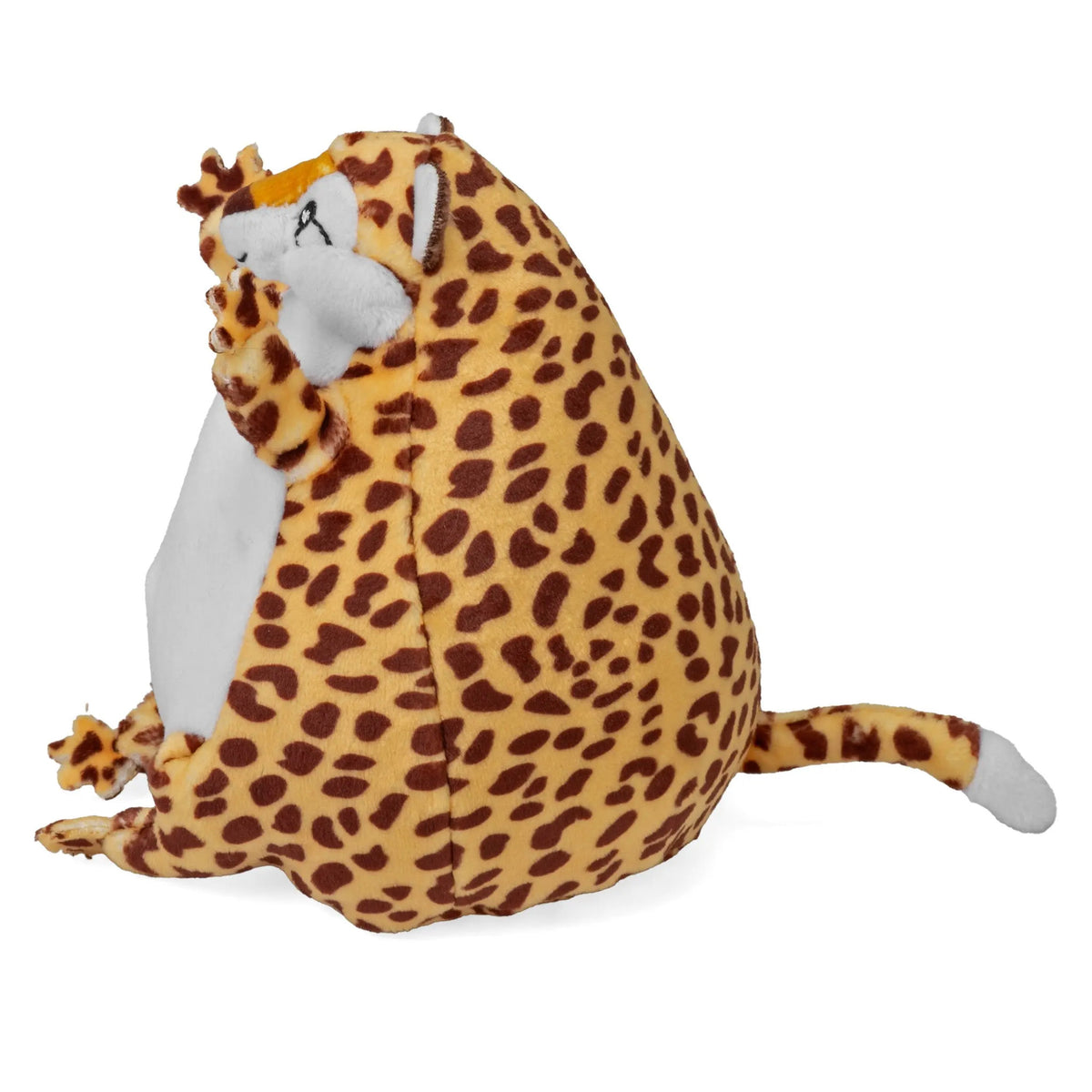 Wild Republic Flipkins 5 Inch Plush soft toy Cheetah for flipping game.