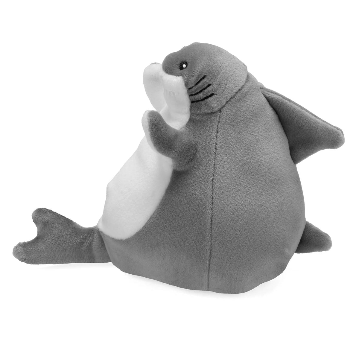 Wild Republic Flipkins 5 Inch Plush - Great White Shark toy for flipping game.