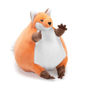 Wild Republic Flipkins 5 Inch Plush soft toy Red Fox, for flipping game.