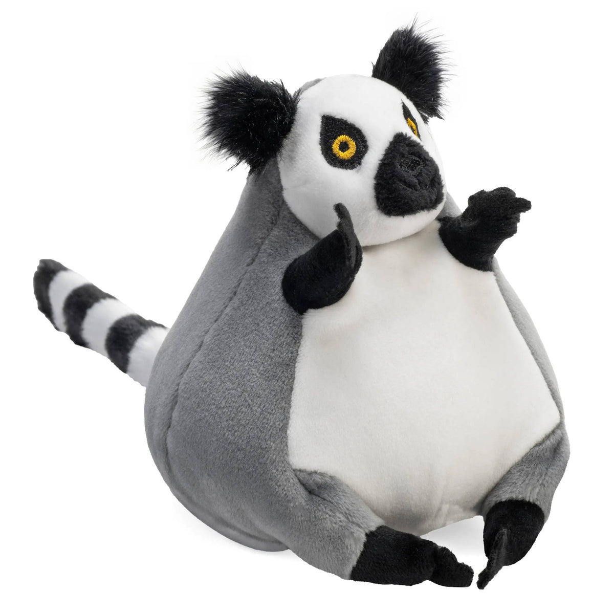 Wild Republic Flipkins 5 Inch Plush - Ring-Tailed Lemur toy for flipping game.