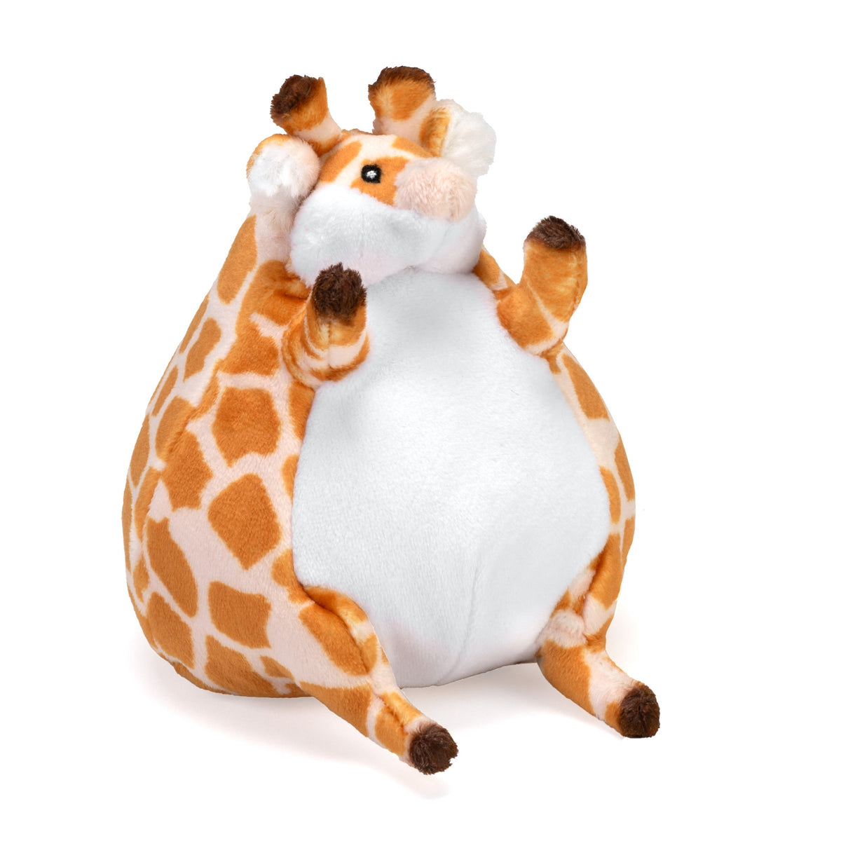 Wild Republic Flipkins 5-Inch Plush soft toy Giraffe, for flipping game.