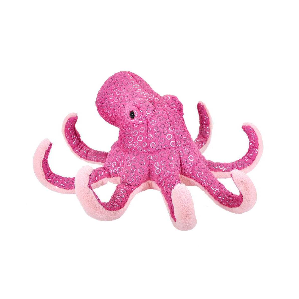 Wild Republic Foilkins 12 Inch Plush - Octopus soft toy.