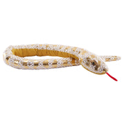 Wild Republic Foilkins Snake 54 Inch Plush - Lemon Blast Ball Python.