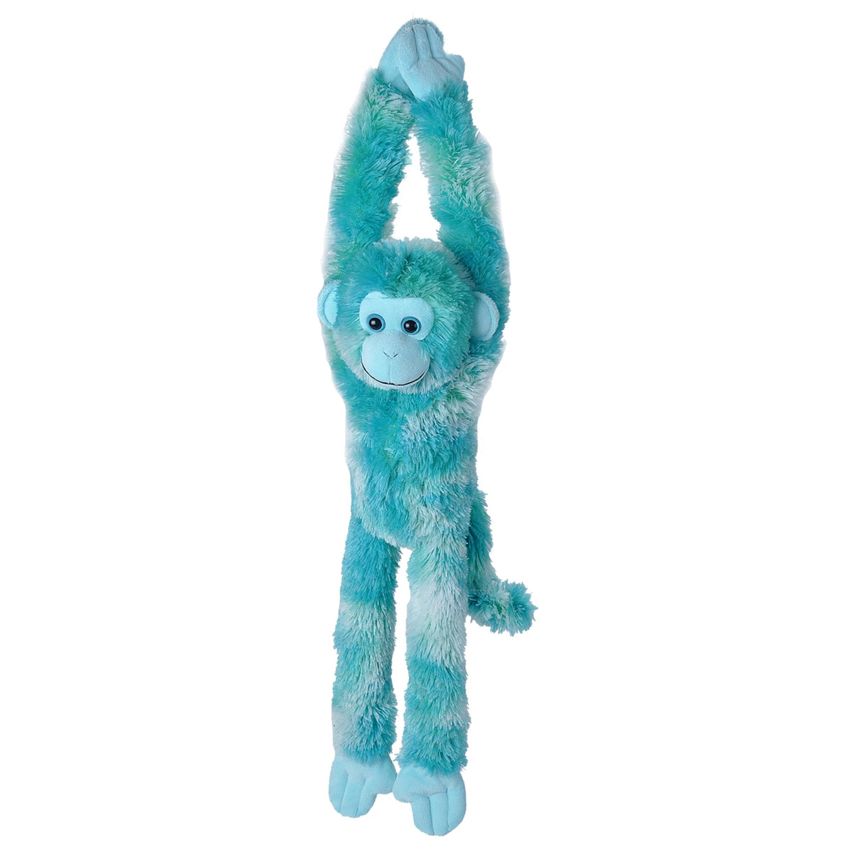 Wild Republic Hanging Monkey Multi Vibe Blue 20 Inch