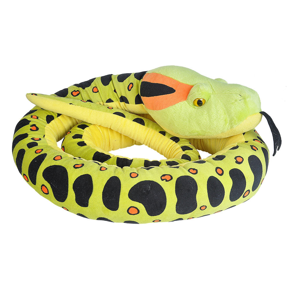Wild Republic Jumbo Snake 110 Inch Plush - Anaconda.