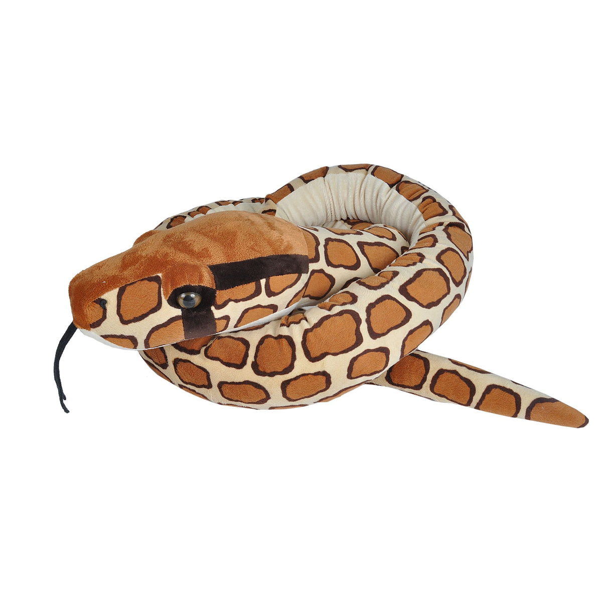 Wild Republic Jumbo Snake 110 Inch Plush - Burmese Python.