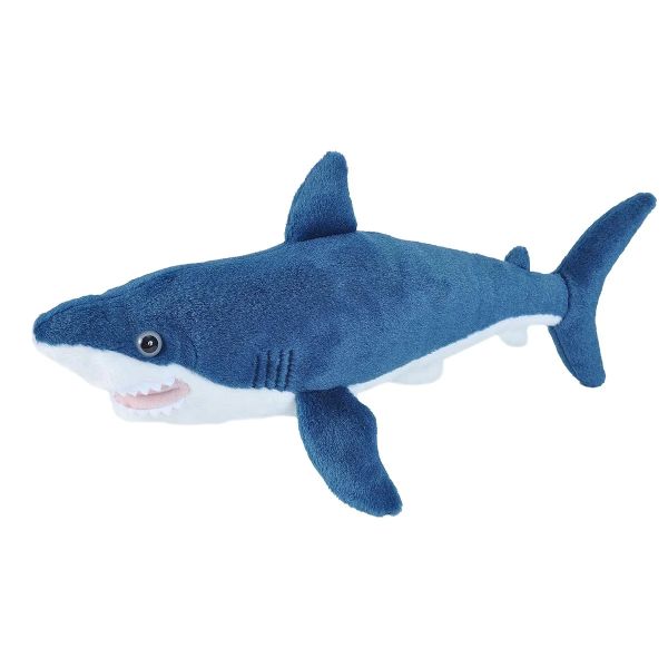 Wild Republic Mini Cuddlekins 8 Inch Plush - Mako Shark toy.