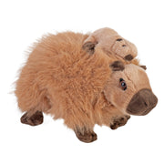 Wild Republic Mom & Baby 9 Inch Plush - Capybara toy.