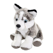 Wild Republic Pocketkins 5 Inch Plush - Husky toy.