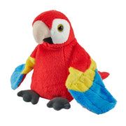 Wild Republic Pocketkins 5 Inch Plush - Scarlet Macaw toy.