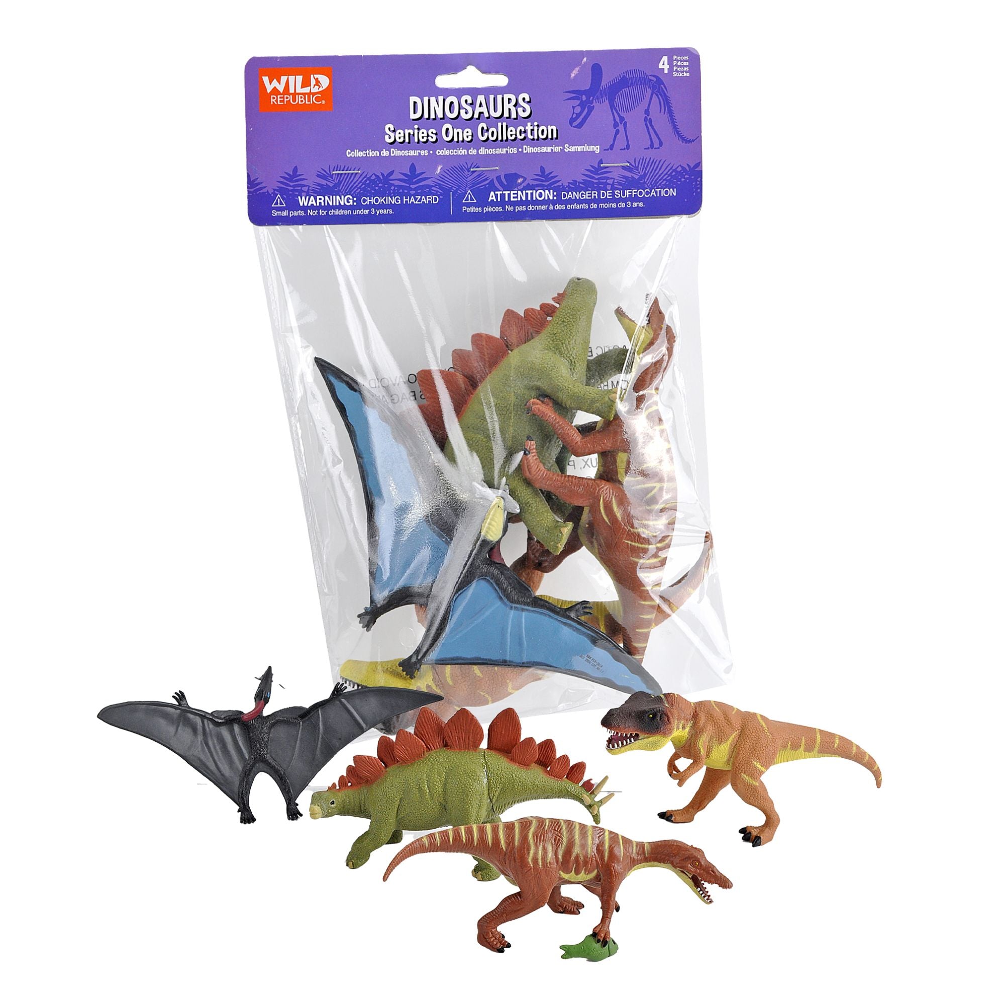 Wild Republic Polybag Dinosaur Assorted Styles - Toyworld NZ