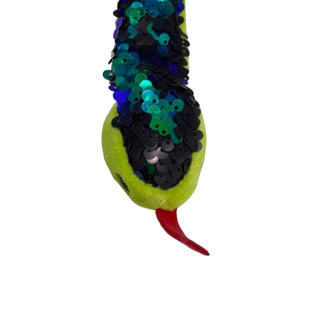 Wild Republic Sequinned Snake Snap Band Assorted Styles - Toyworld NZ