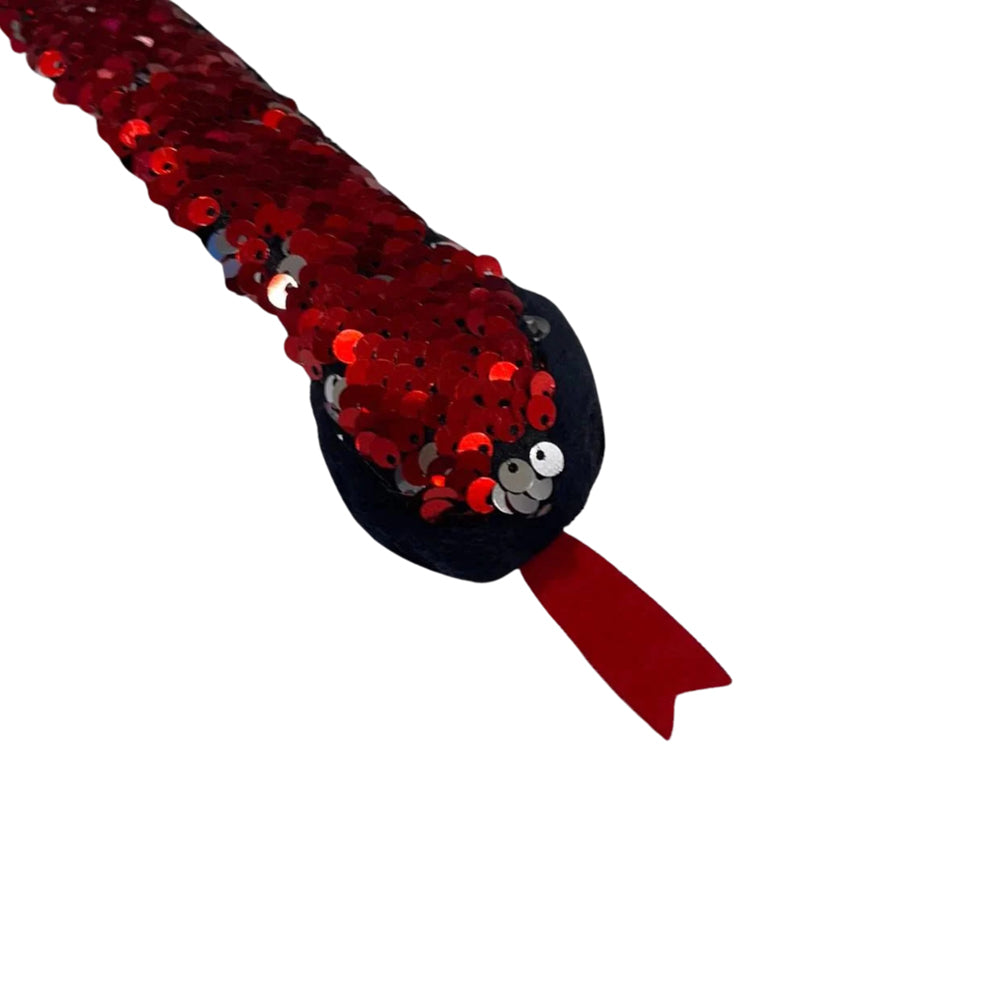 Wild Republic Sequinned Snake Snap Band Assorted Styles - Toyworld NZ