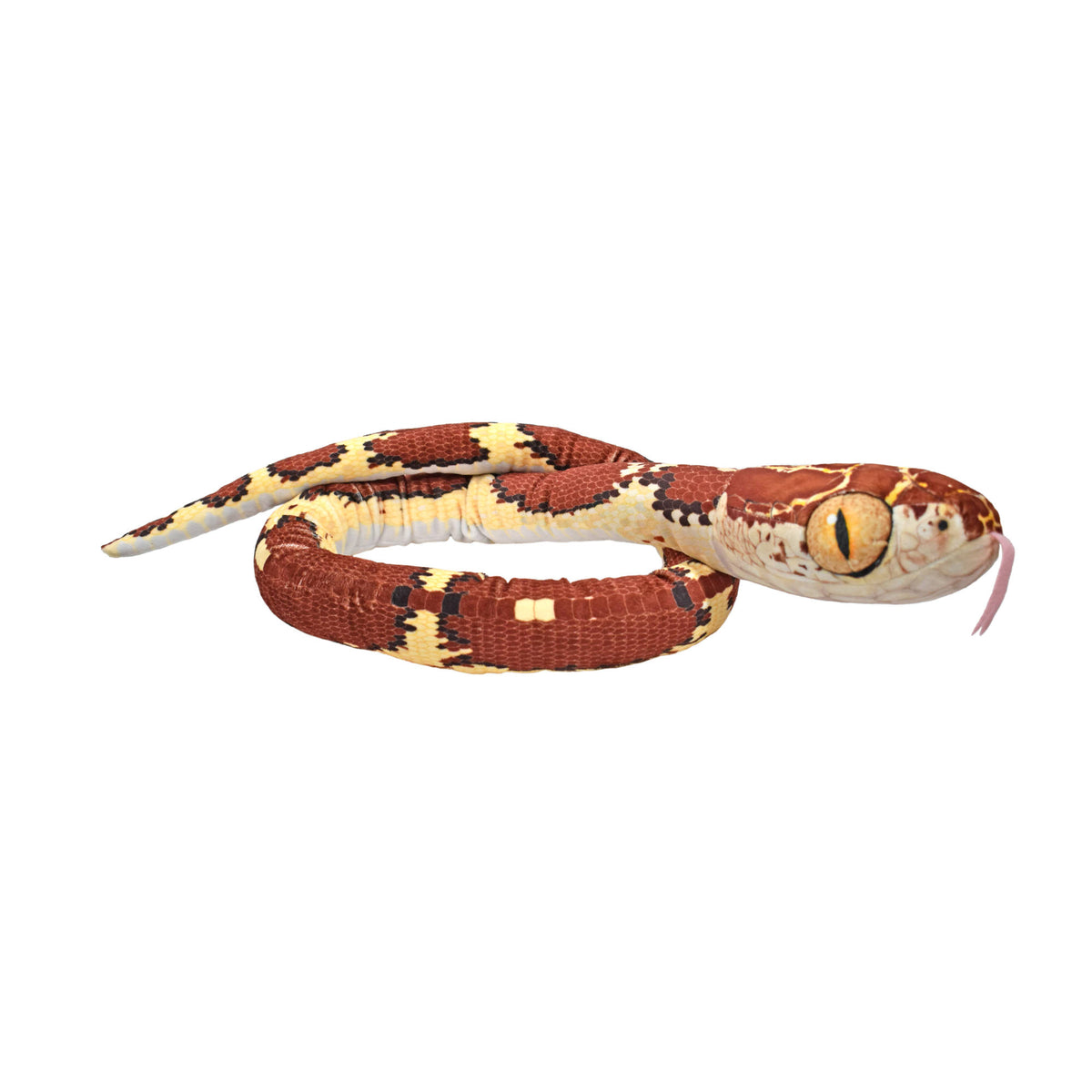 Wild Republic Snake 54 Inch Plush - Blunt Headed Snake.