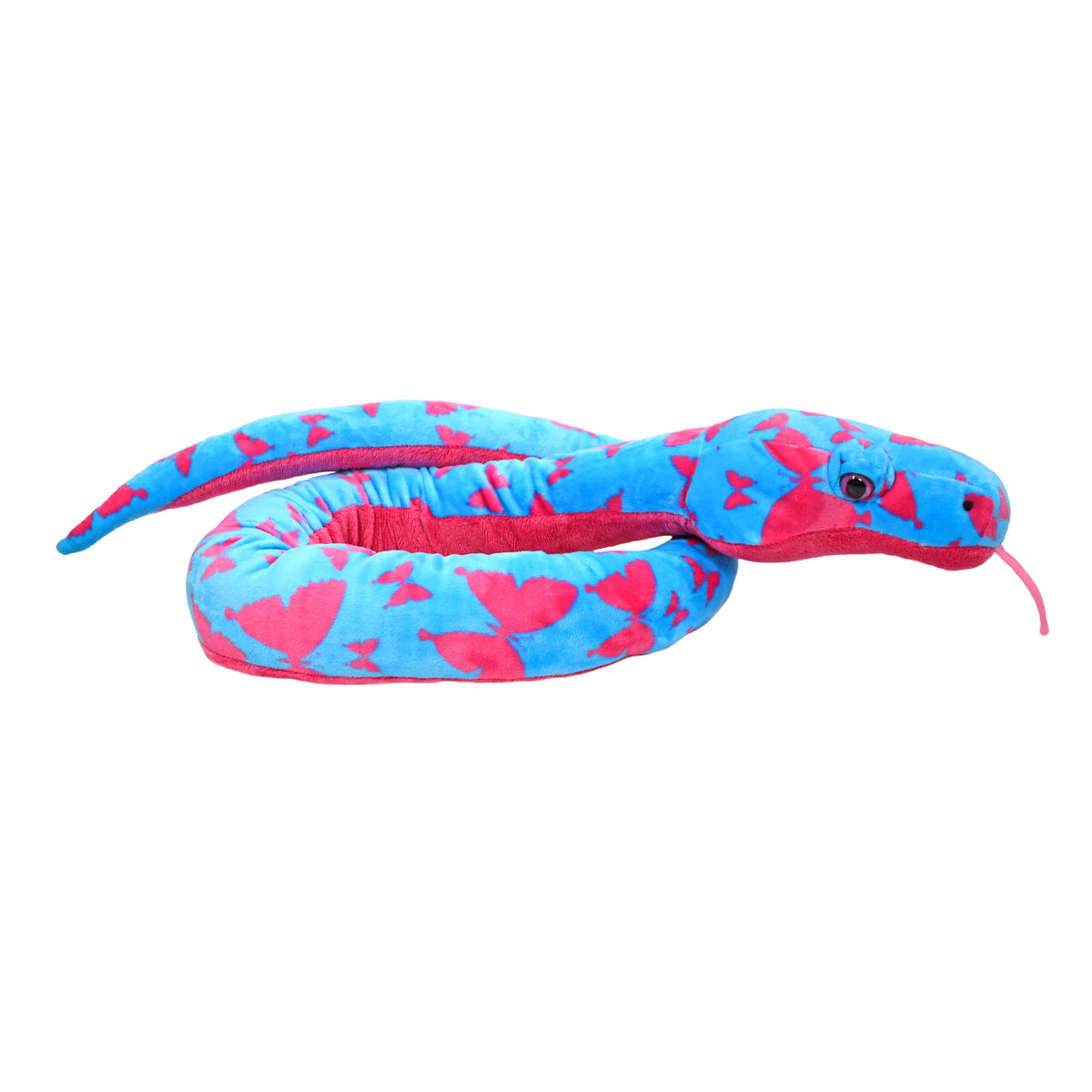 Wild Republic Snake 54 Inch Plush - Butterfly.