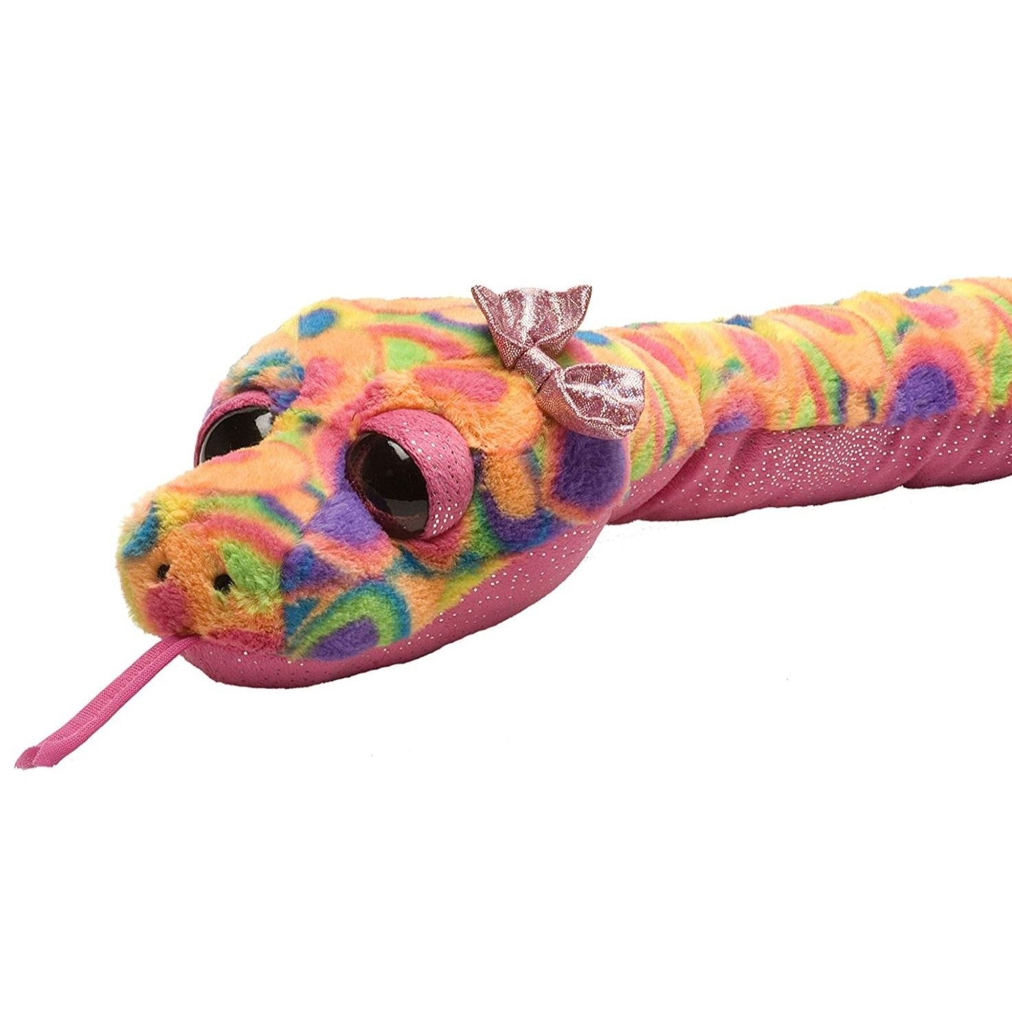 Wild Republic Sweet & Sassy 54 Inch Plush - Sherbert Snake
