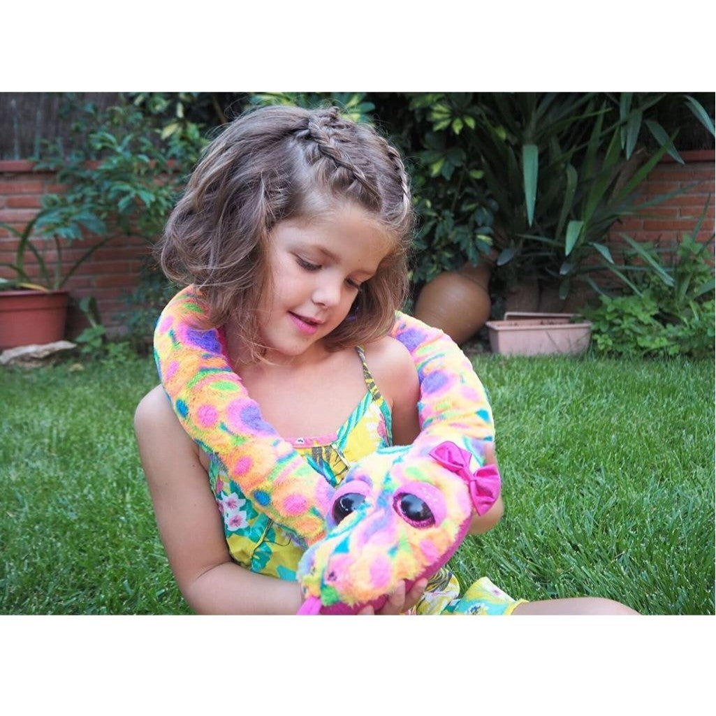 Wild Republic Sweet & Sassy 54 Inch Plush - Sherbert Snake