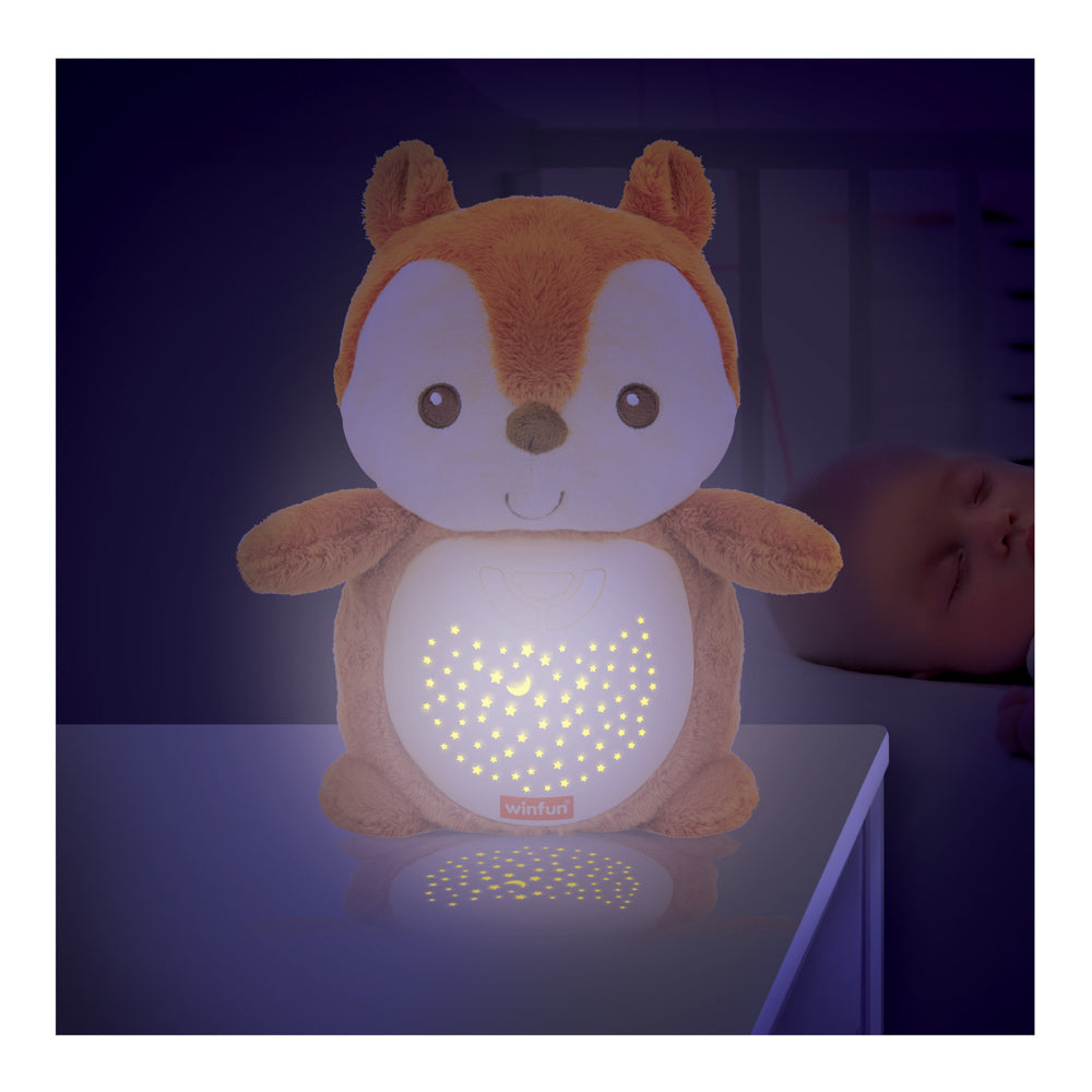 Winfun 2-In-1 Starry Lights Squirrel night light