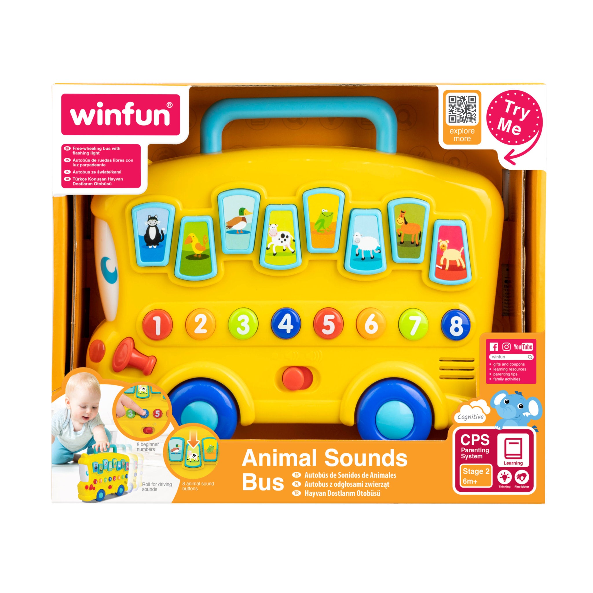 Winfun Animal Sounds Bus
