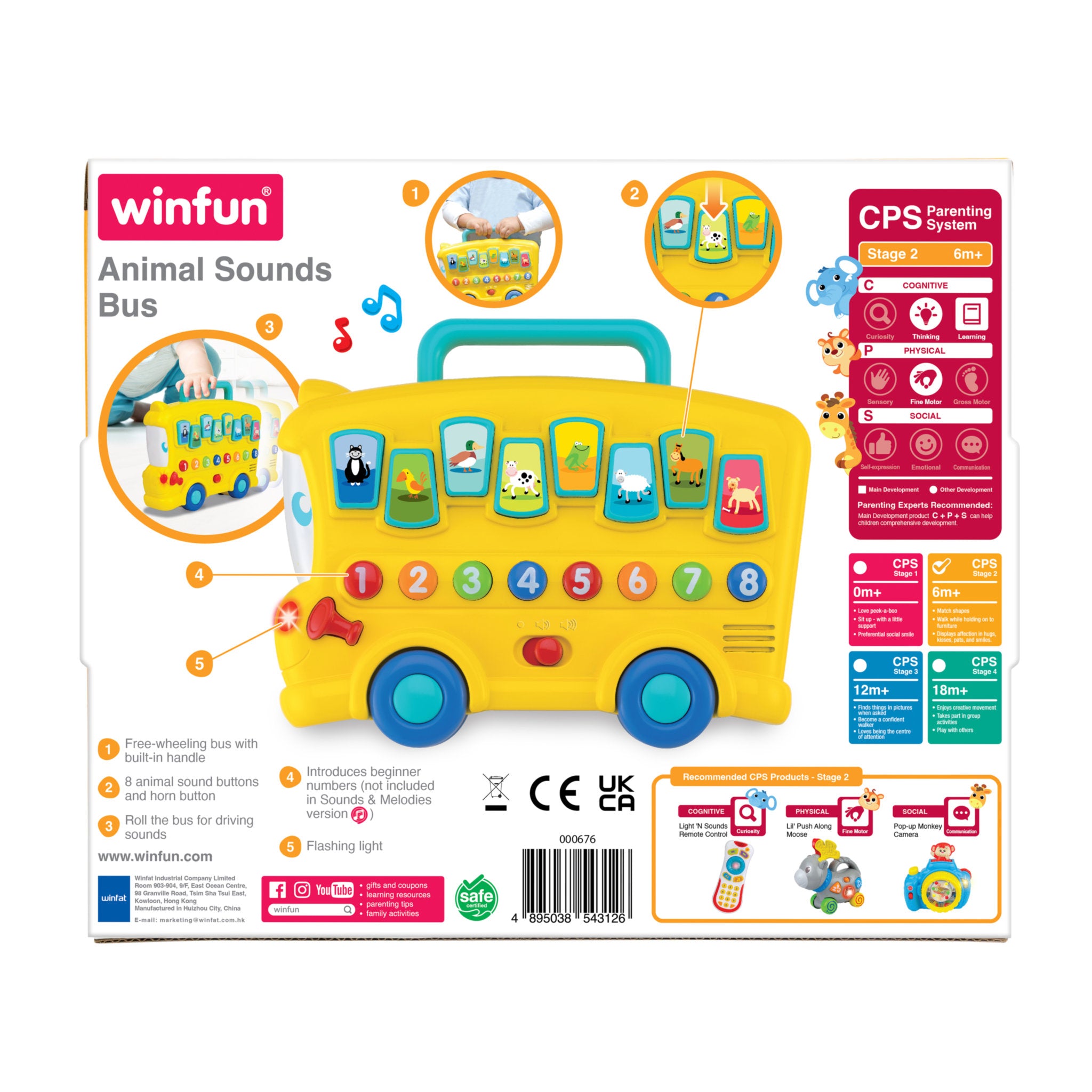 Winfun Animal Sounds Bus