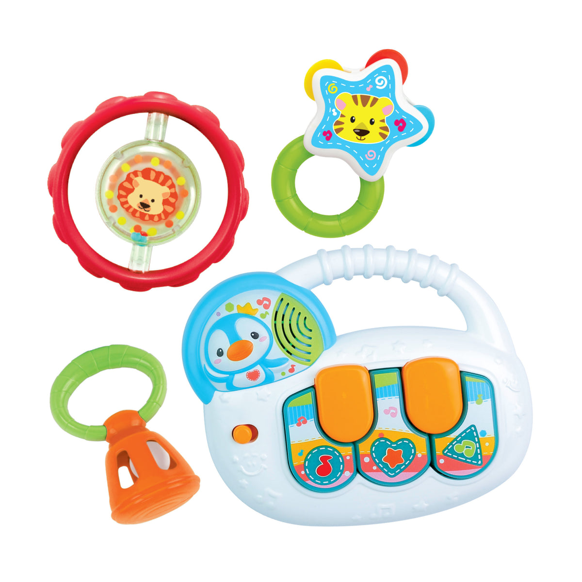 Music Note Rattle Toy Winfun Rattle Music Set Keyboard – Toyworld NZ