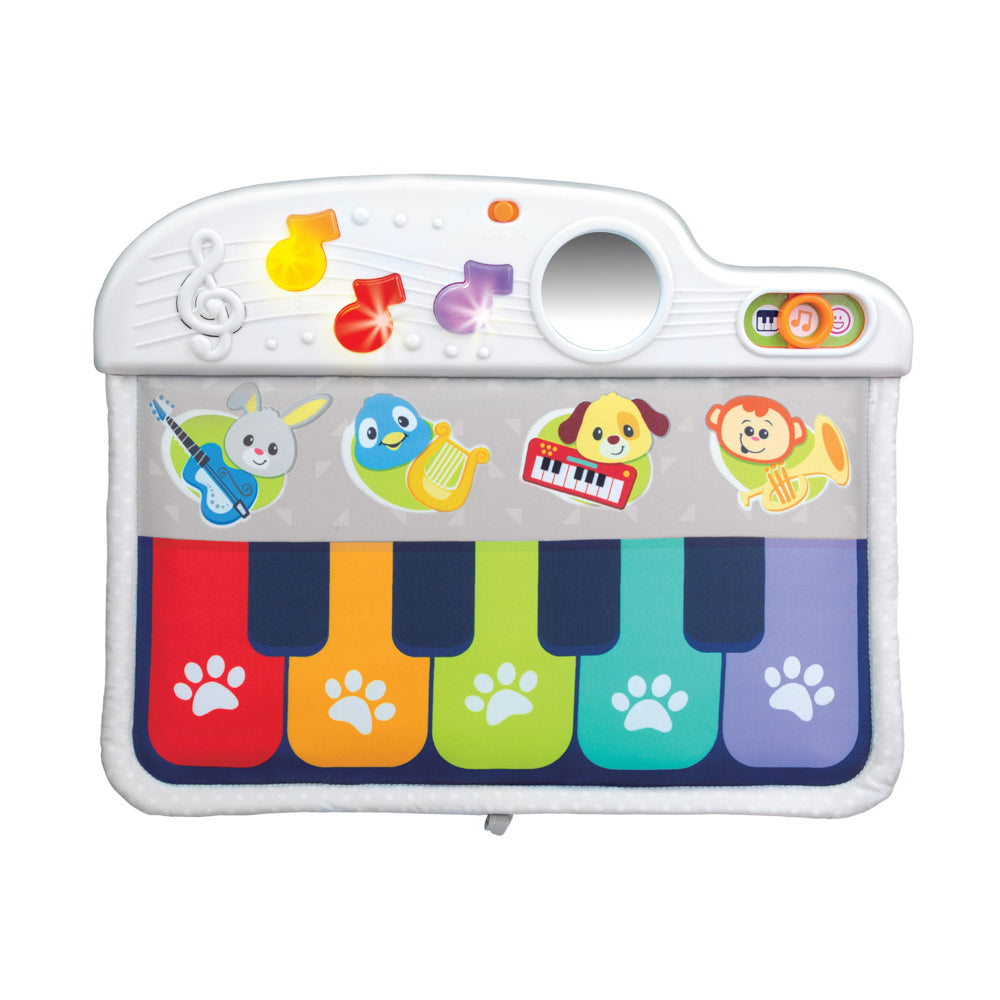 Winfun Animals Friends Toy Piano inside Crib