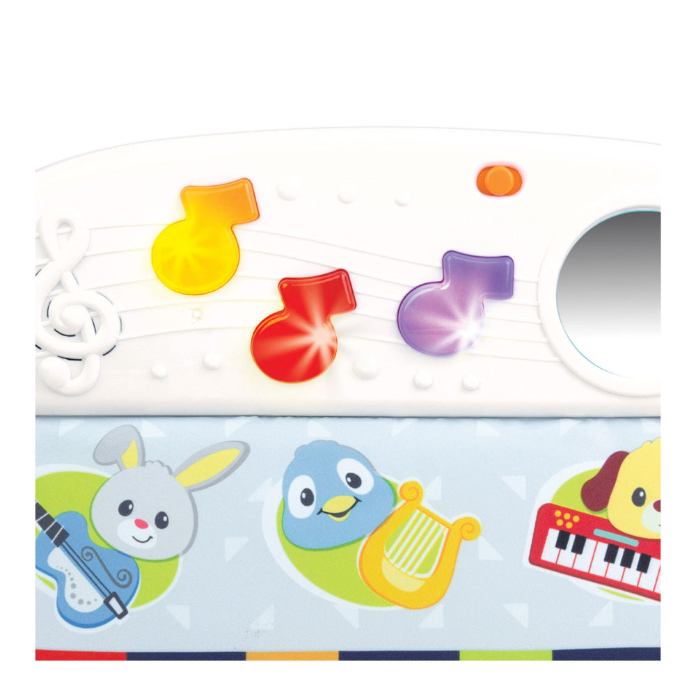 Winfun Animals Friends Toy Piano inside Crib