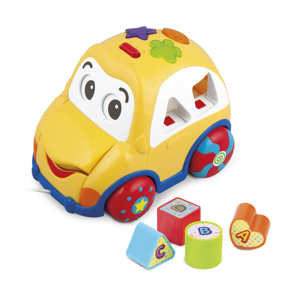 Winfun Rhymes & Sorter Car with music and shape sorting learning