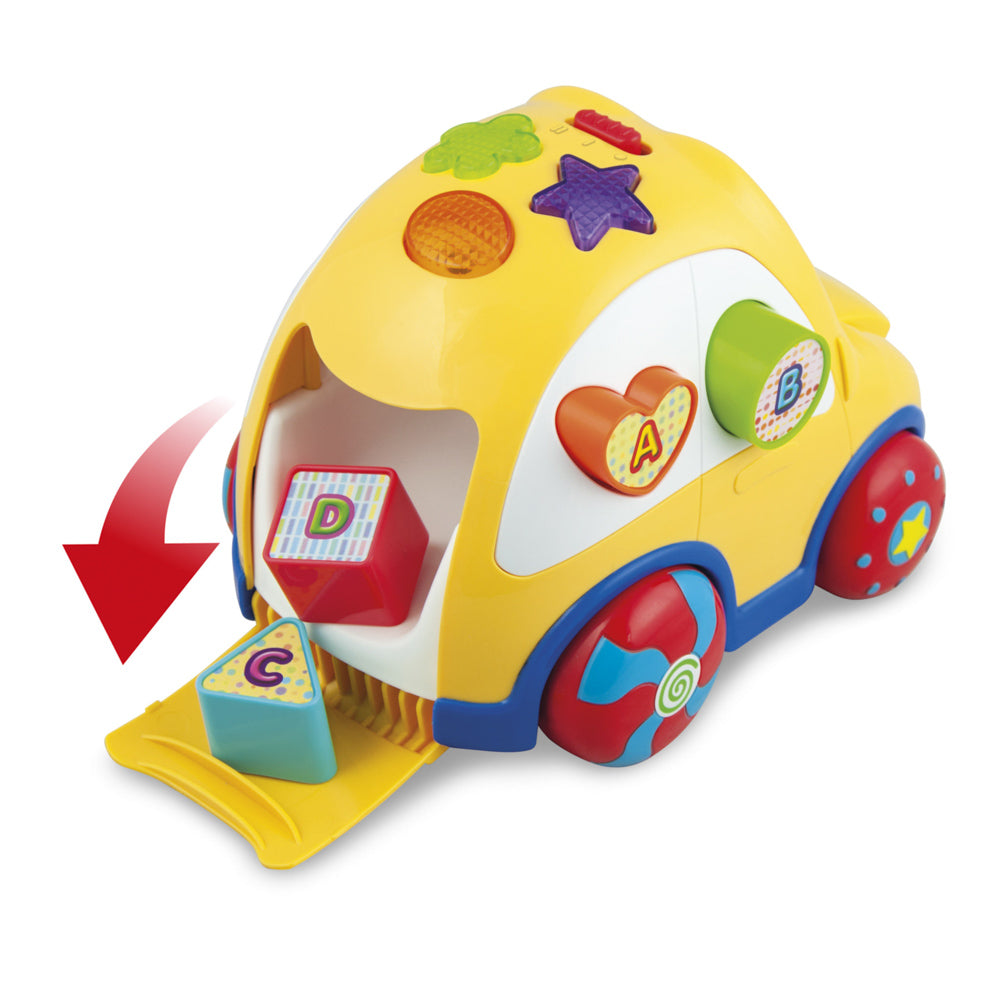 Winfun Rhymes & Sorter Car with music and shape sorting learning