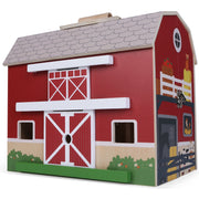 Wooden Barn Playset & Accessories