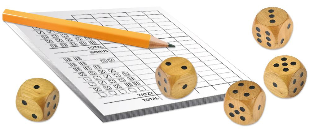 Yatzy With Wooden Dice