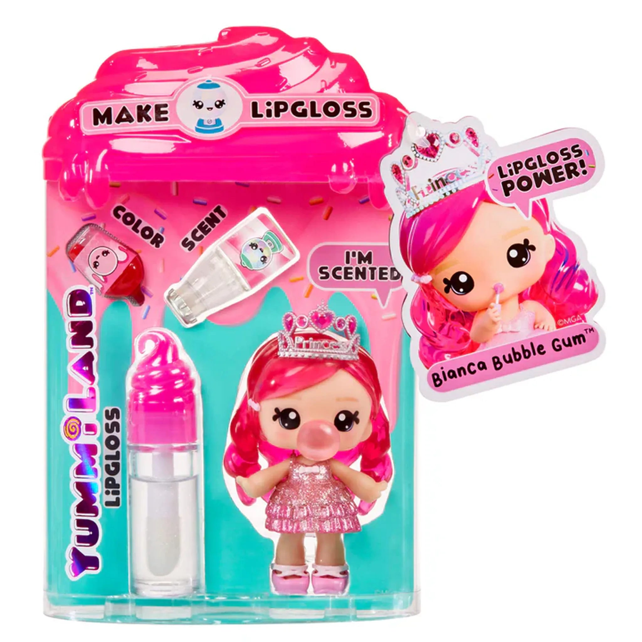 Yummiland Lipgloss Doll-Bianca Bubblegum