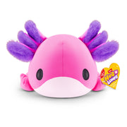 ZURU Hug A Lumps Medium Weighted Plush Series 2 - Ally The Axolotl.