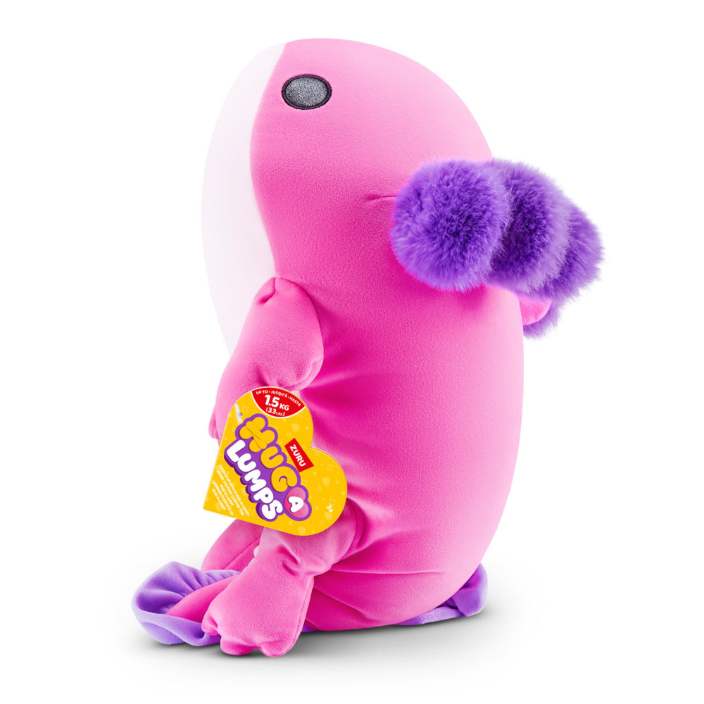 ZURU Hug A Lumps Medium Weighted Plush Series 2 - Ally The Axolotl.