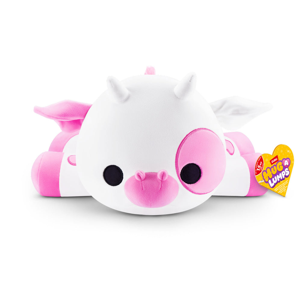 ZURU Hug A Lumps Medium Weighted Plush Series 2 - Clover The Cow.