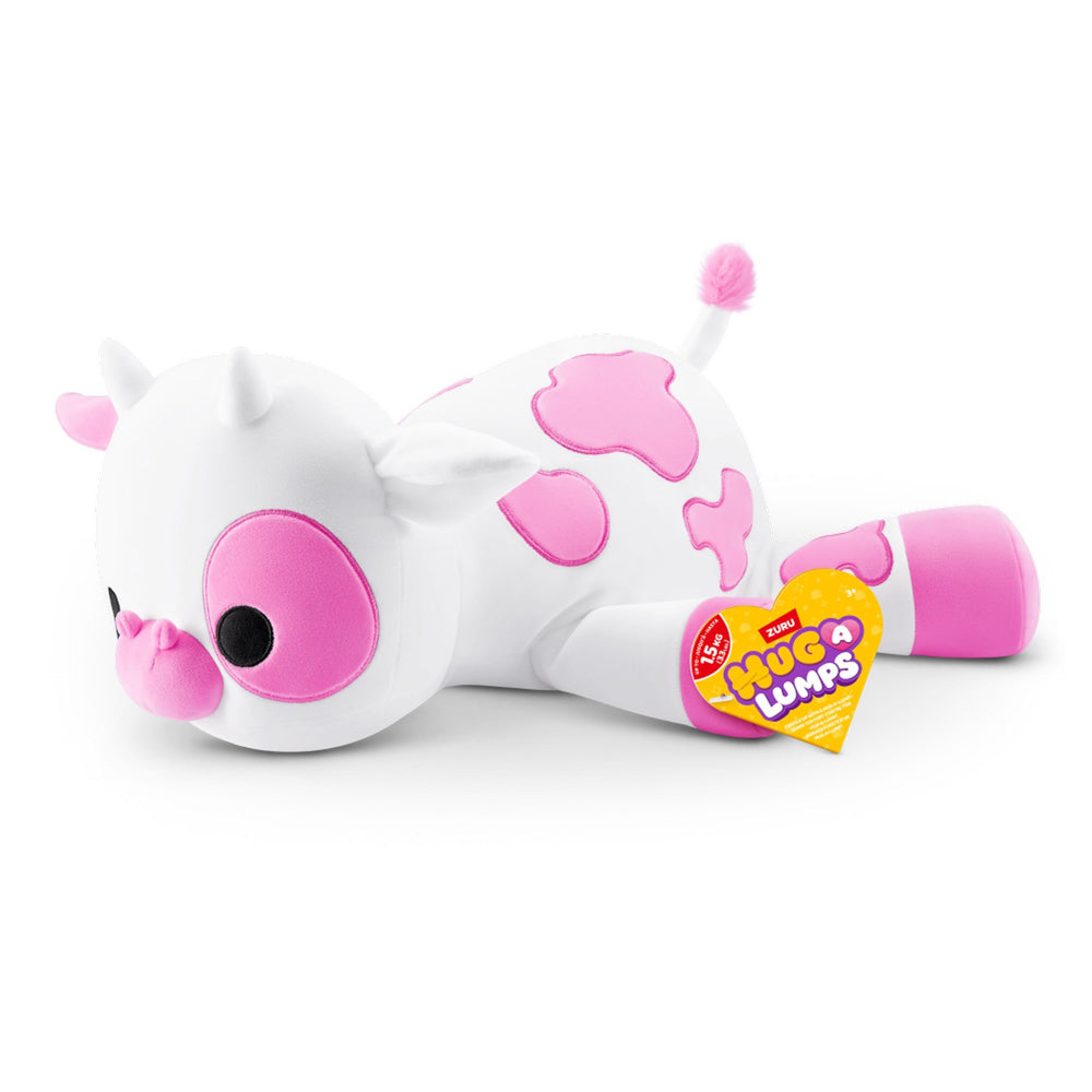 ZURU Hug A Lumps Medium Weighted Plush Series 2 - Clover The Cow.