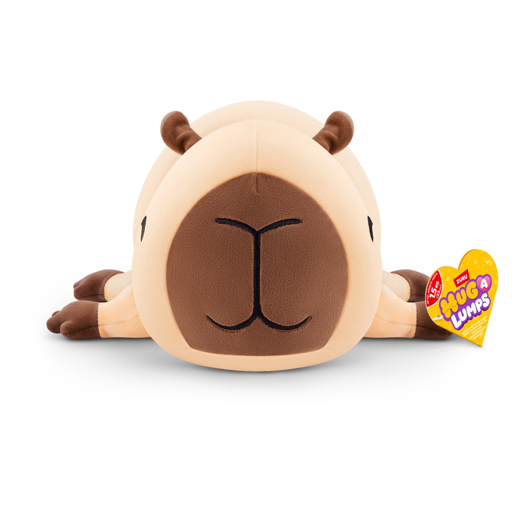 ZURU Hug A Lumps Medium Weighted Plush Series 2 - Connie The Capybara.